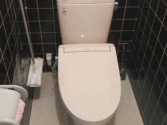トイレリフォーム オート洗浄機能が付いた便利なトイレ
