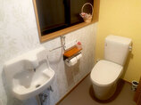 トイレリフォーム安心して使用できる、明るい雰囲気のトイレ