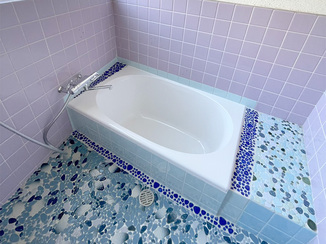 バスルームリフォーム コストを抑えてきれいに生まれ変わった浴槽